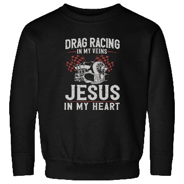 Discover Drag Racing Race Car Drag Racing Sweatshirts
