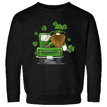 Discover Principal Crew Gnomies Truck St Patrick Teacher Sweatshirts