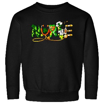 Discover St Patricks Day, Nurse Sweatshirts