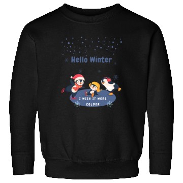 Discover hello winter I wish it were colder Sweatshirts