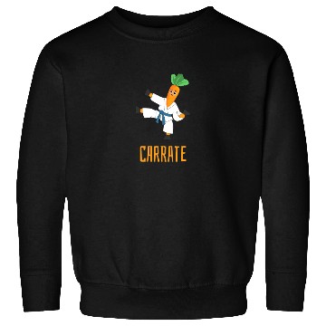 Discover Carrate Carrot Lover Karate Coach Martial Artist Sweatshirts
