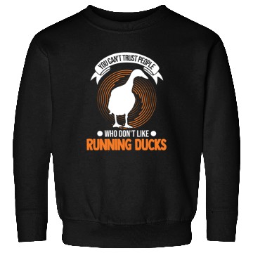 Discover Indian Runner Gift Running Duck Sweatshirts