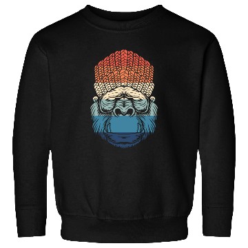 Discover Monkey Ape Gorilla Sweatshirts