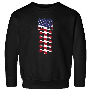 Discover Drag Racing Race Car American Flag Sweatshirts