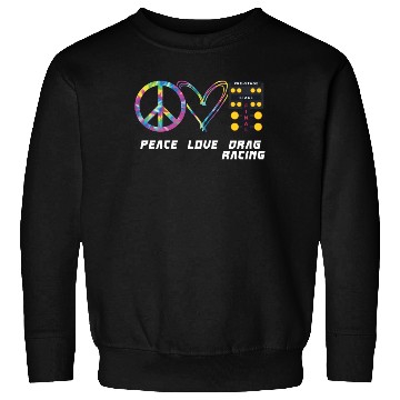 Discover Drag Racing Race Car Girl Retro Sweatshirts