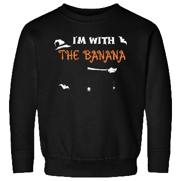 Discover I'm With The Banana - Halloween Sweatshirts