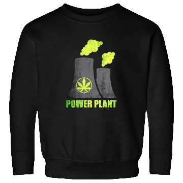 Discover Marijuana Power Plant Sweatshirts