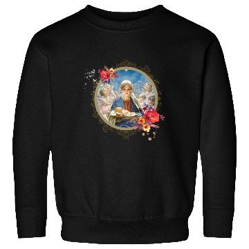 Discover Christmas Nativity Star Blessed Mother Mary Jesus Sweatshirts