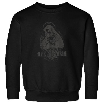 Discover Ave Maria Schubert Latin Mass Blessed Mother Hail Sweatshirts
