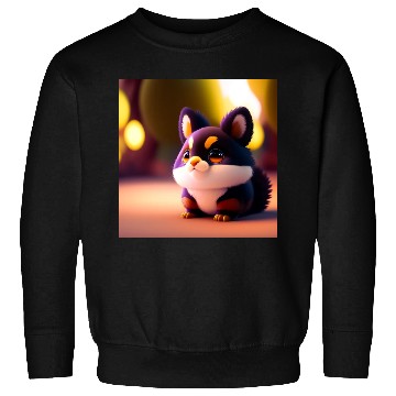 Discover dog mom cuddling puppy Sweatshirts