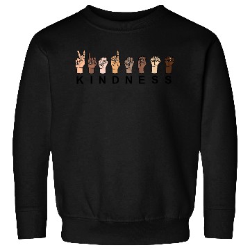 Discover KINDNESS in Sign Language Sweatshirts