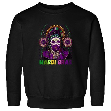 Discover Voodoo Queen Magic Mardi Gras Sweatshirts