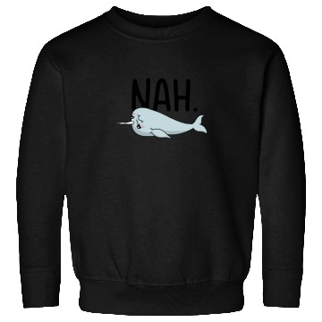 Discover Procrastinating Narwhal Lover Aquatic Animals Sweatshirts