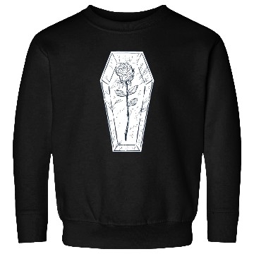 Discover Coffin rose art Coffin rose art inspiration store Sweatshirts