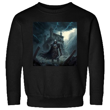 Discover Death Knight in Thunderstorm Sweatshirts