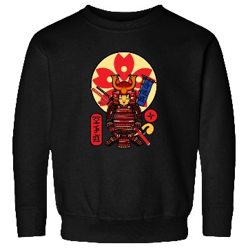Discover Samurai Cat Sweatshirts