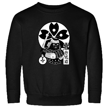 Discover Samurai Cat Sweatshirts