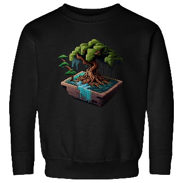 Discover 8 Bit Bonsai Tree Sweatshirts