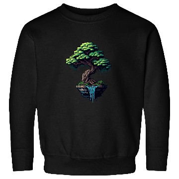 Discover 8 Bit Bonsai Tree Sweatshirts