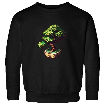Discover 8 Bit Bonsai Tree Sweatshirts