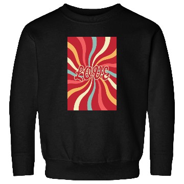 Discover 70´s style Love Poster Sweatshirts