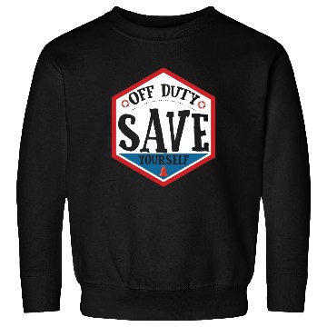 Discover Lifeguard Off Duty Save Yourself Sweatshirts
