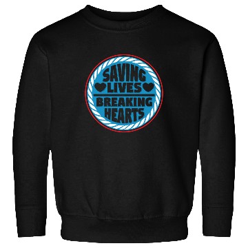 Discover Lifeguard Saving Lives Breaking Hearts Sweatshirts