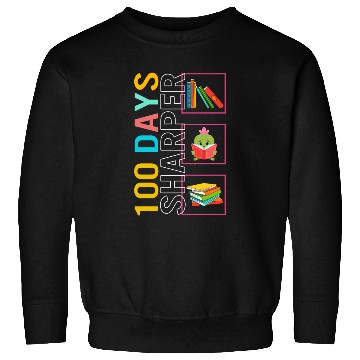 Discover School Sweatshirts, 100 Days Sharper Reading Cactus