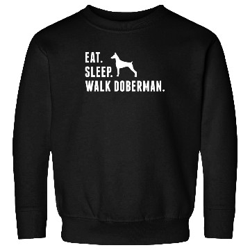 Discover Eat Sleep Walk Doberman Sweatshirts