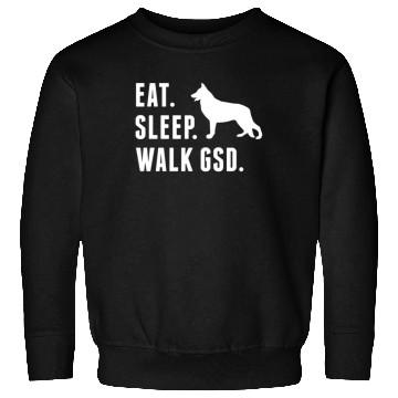 Discover Eat Sleep Walk German Shepherd Sweatshirts
