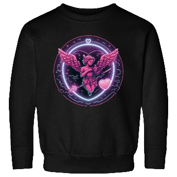 Discover funny Cupid Valentine's Day girls Sweatshirts
