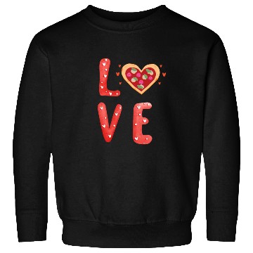 Discover love pizza Sweatshirts