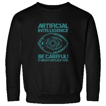 Discover AI Machine Learning Computer Geek Technology Robot Sweatshirts