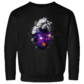 Discover Heart galaxy space lover Sweatshirts