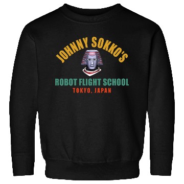 Discover Johnny Sokko's Robot Flight School Tokyo, Japan Sweatshirts