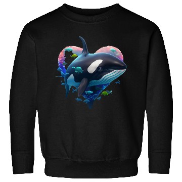Discover Orca Is My Valentine Sweatshirts