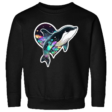 Discover Orca Is My Valentine, Love Hearts Orca Valentines Sweatshirts