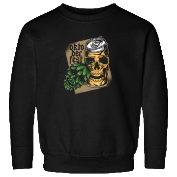 Discover Germany Oktoberfest - Beer Skull Sweatshirts