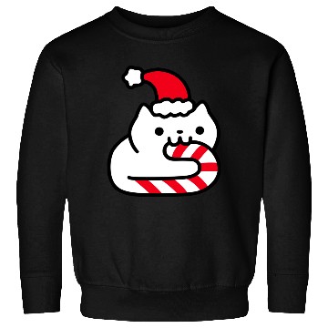Discover Candy Cane Cat Sweatshirts