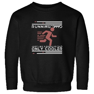 Discover Funny Running For Men Dad Marathon Runner Coach Sweatshirts