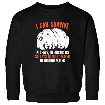 Discover Tardigrade Science Water Bear Biology Microbiology Sweatshirts