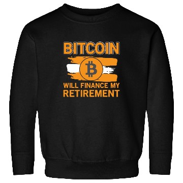Discover Bitcoin Retirement Crypto Currency Sweatshirts
