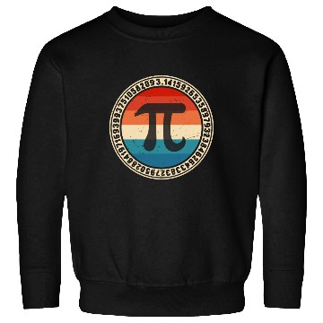 Discover Funny Pi Day Sweatshirts Math Sweatshirts for Pi Day 3 14 Retro