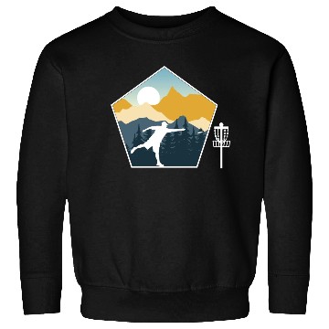 Discover Disc Golf Disc Golfing Ultimate Frisbee Natur Sweatshirts
