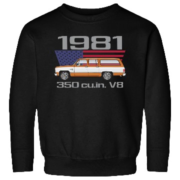 Discover 1981 Burnt Orange Sweatshirts