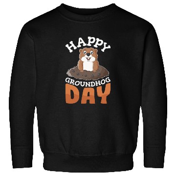 Discover Happy Groundhog Day Sweatshirts Groundhogs Lovers