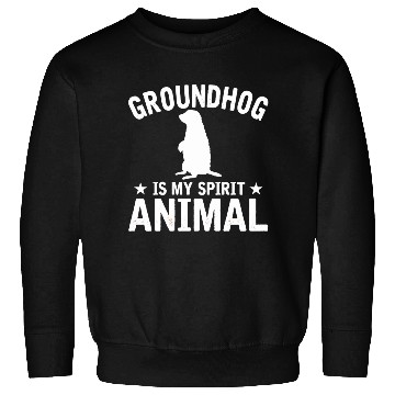 Discover Groundhog Is My Spirit Animal Sweatshirts Animal Lover