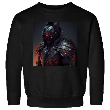 Discover Dark fantasy knight version 9 Sweatshirts