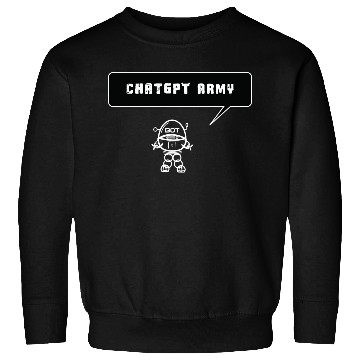 Discover Chat GPT Army Sweatshirts
