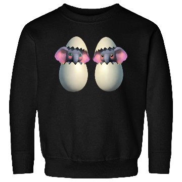 Discover Baby elephant hatch Sweatshirts